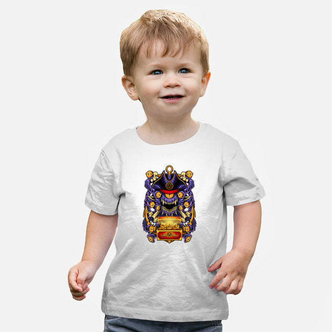 Pirate Beholder-Baby-Basic-Tee-spoilerinc