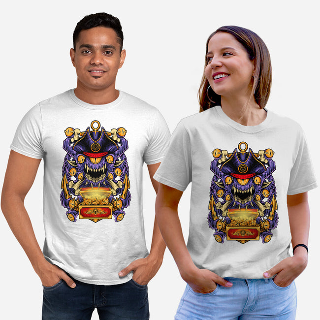 Pirate Beholder-Unisex-Basic-Tee-spoilerinc