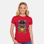 Pirate Beholder-Womens-Fitted-Tee-spoilerinc