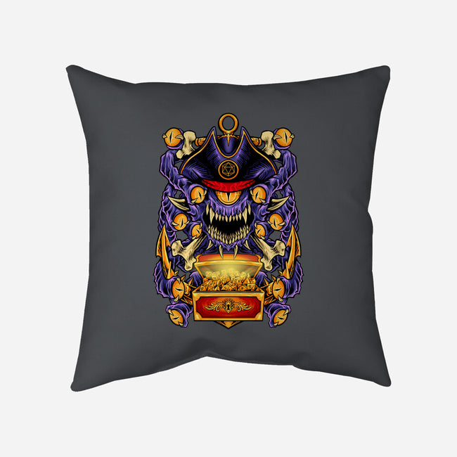 Pirate Beholder-None-Removable Cover w Insert-Throw Pillow-spoilerinc