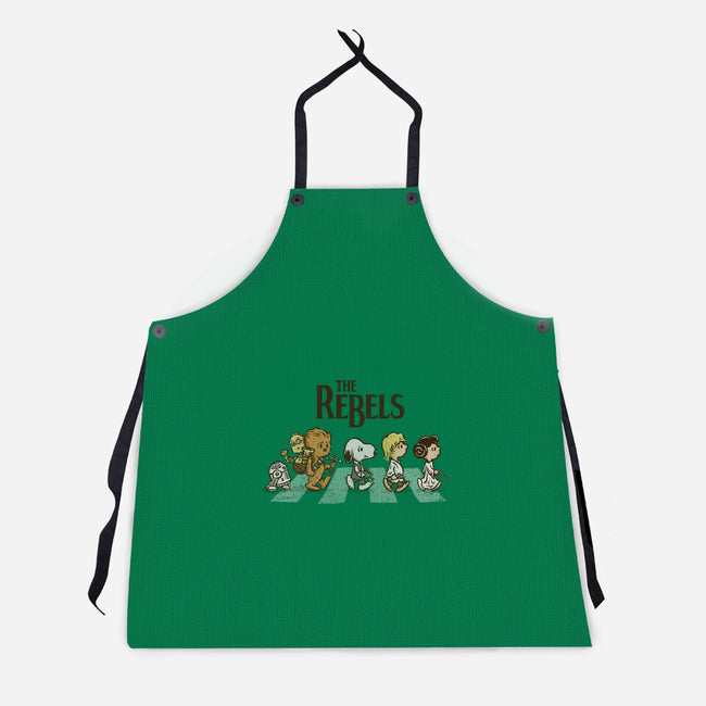 Rebel Road-Unisex-Kitchen-Apron-kg07