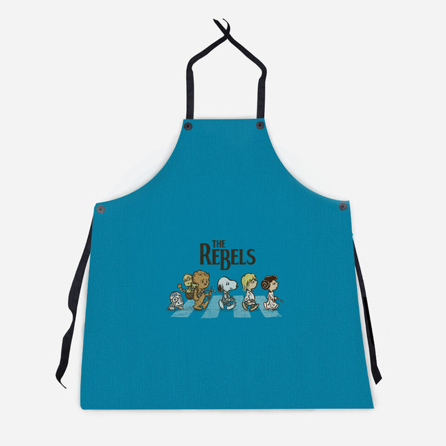 Rebel Road-Unisex-Kitchen-Apron-kg07