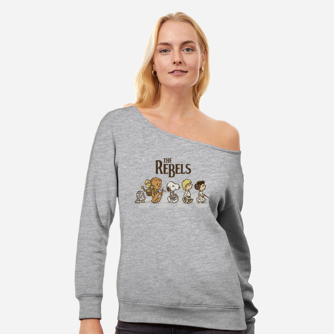 Rebel Road-Womens-Off Shoulder-Sweatshirt-kg07