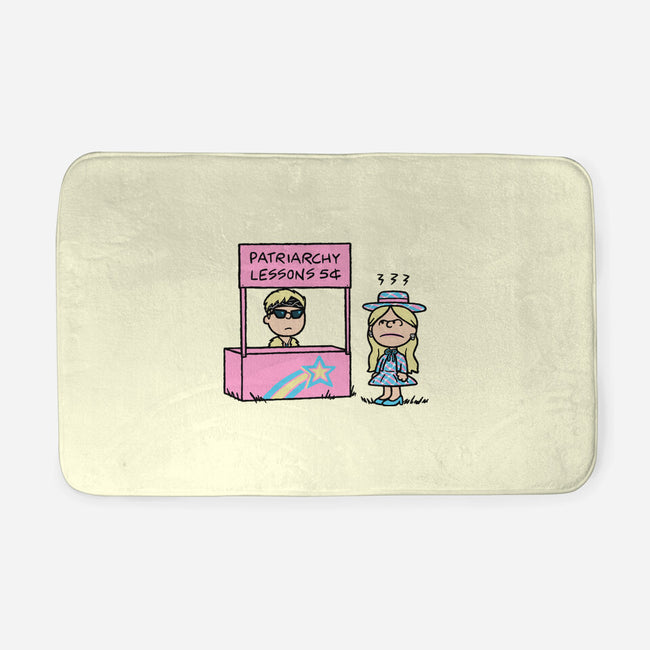 Patriarchy Lessons-None-Memory Foam-Bath Mat-Raffiti