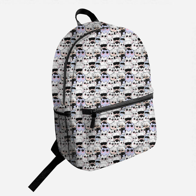 Gojo Satoru Neko-None-All Over Print Backpack-Bag-barobaro