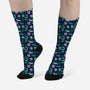 Pastel Alien-Unisex-All Over Print Crew-Socks-xMorfina