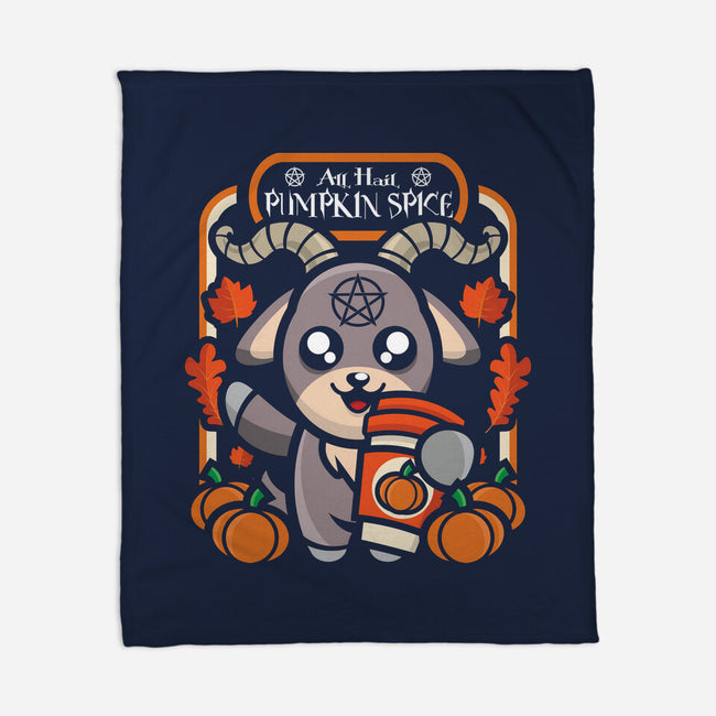 All Hail Pumpkin Spice-None-Fleece-Blanket-jrberger