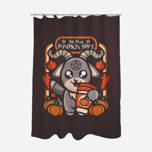 All Hail Pumpkin Spice-None-Polyester-Shower Curtain-jrberger