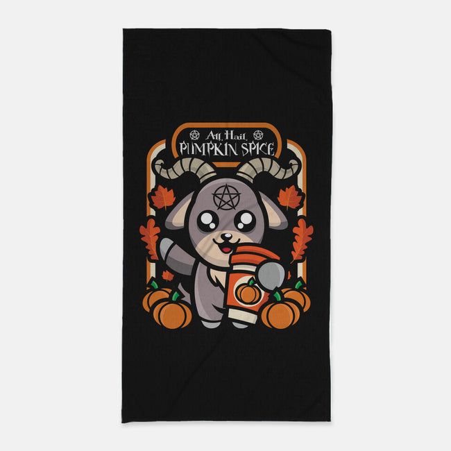 All Hail Pumpkin Spice-None-Beach-Towel-jrberger