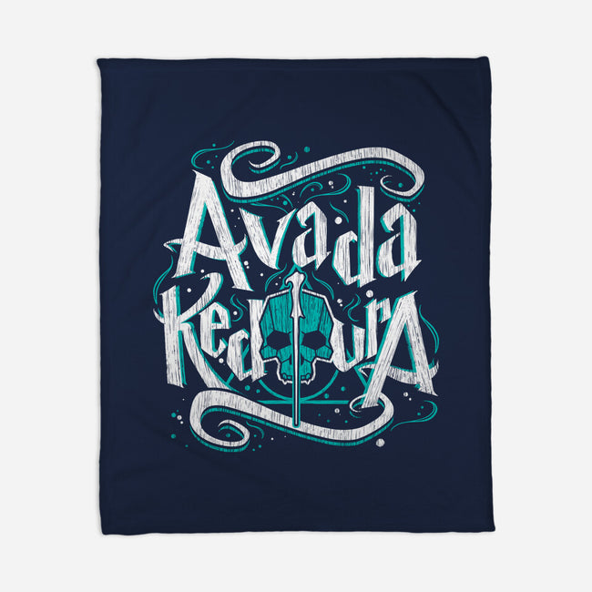 Avada Kedavra-None-Fleece-Blanket-Getsousa!