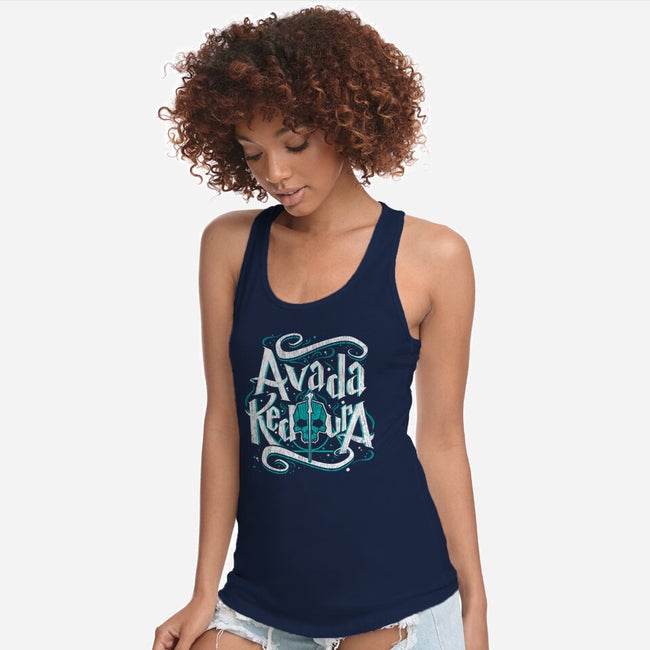 Avada Kedavra-Womens-Racerback-Tank-Getsousa!