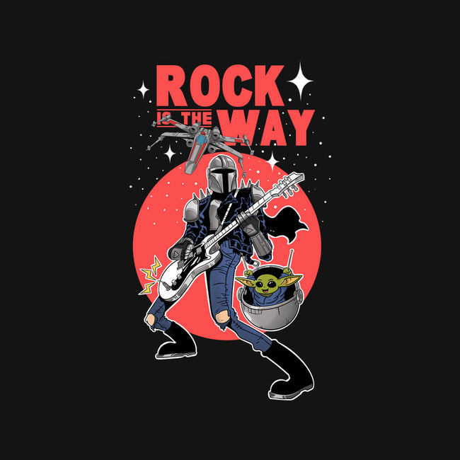 Rock Is The Way-None-Polyester-Shower Curtain-Tri haryadi