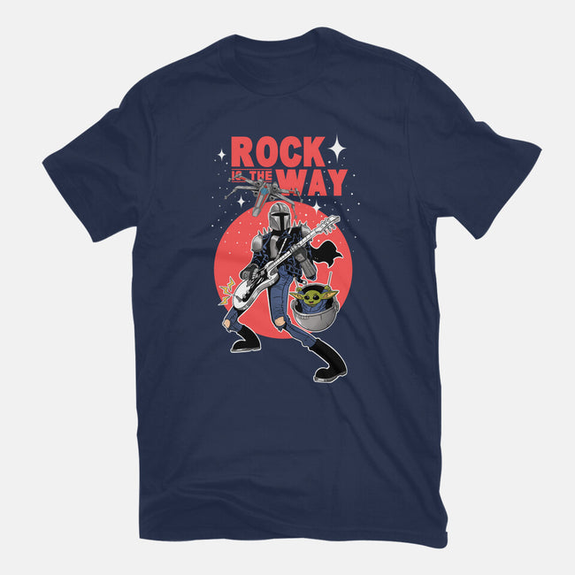 Rock Is The Way-Womens-Basic-Tee-Tri haryadi