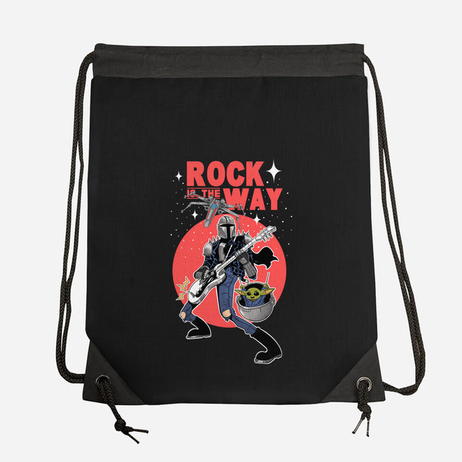 Rock Is The Way-None-Drawstring-Bag-Tri haryadi