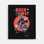 Rock Is The Way-None-Stretched-Canvas-Tri haryadi