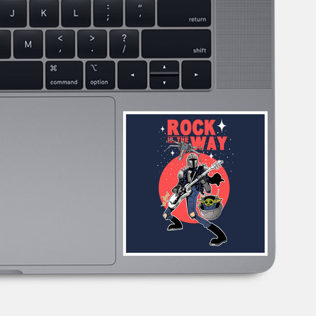 Rock Is The Way-None-Glossy-Sticker-Tri haryadi