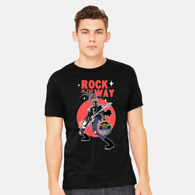 Rock Is The Way-Mens-Heavyweight-Tee-Tri haryadi