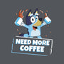 Bluey Needs More Coffee-None-Indoor-Rug-MaxoArt