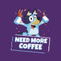 Bluey Needs More Coffee-Womens-Racerback-Tank-MaxoArt