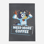 Bluey Needs More Coffee-None-Indoor-Rug-MaxoArt