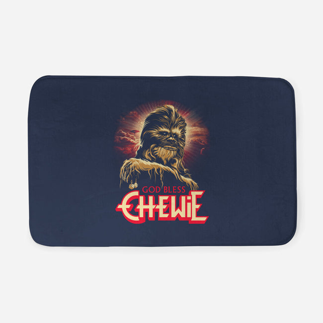 God Bless Chewie-None-Memory Foam-Bath Mat-CappO