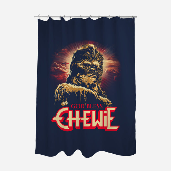 God Bless Chewie-None-Polyester-Shower Curtain-CappO