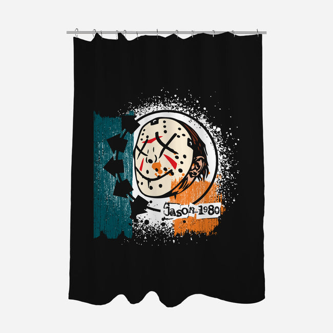 Jason 1980-None-Polyester-Shower Curtain-dalethesk8er