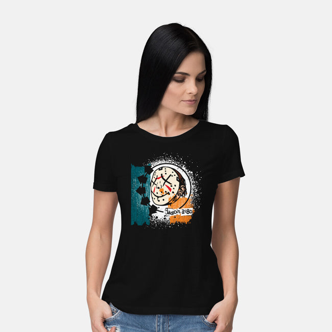 Jason 1980-Womens-Basic-Tee-dalethesk8er