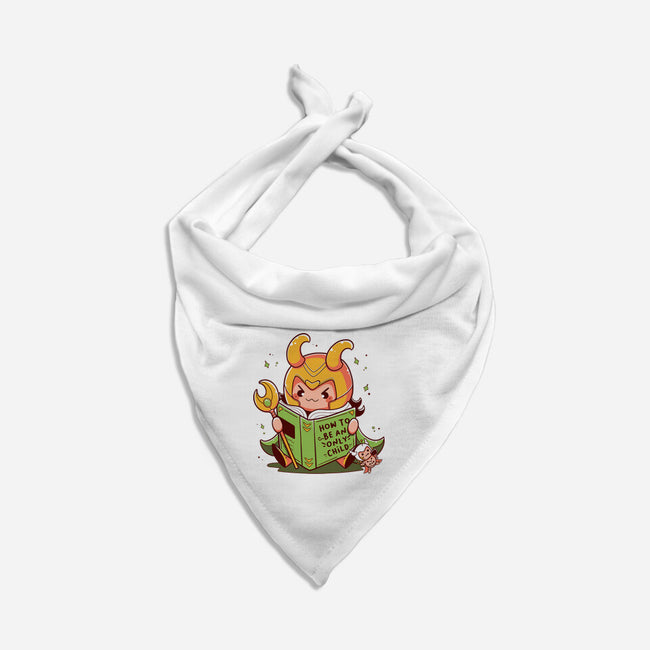 Only Child-Dog-Bandana-Pet Collar-Ca Mask