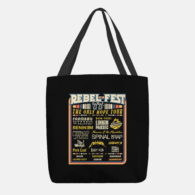 Rebel Fest-None-Basic Tote-Bag-rocketman_art