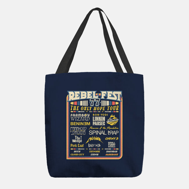 Rebel Fest-None-Basic Tote-Bag-rocketman_art