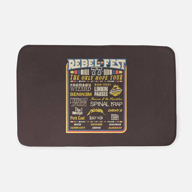 Rebel Fest-None-Memory Foam-Bath Mat-rocketman_art