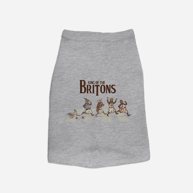 King Of The Britons-Dog-Basic-Pet Tank-kg07