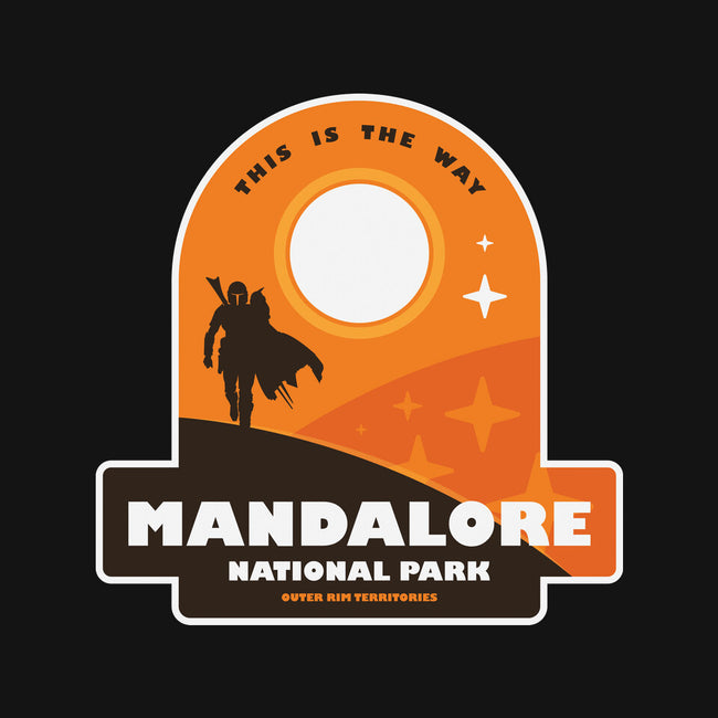 Mandalore National Park-Unisex-Zip-Up-Sweatshirt-BadBox