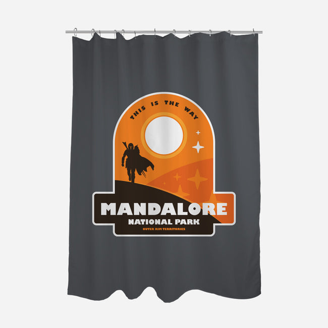 Mandalore National Park-None-Polyester-Shower Curtain-BadBox