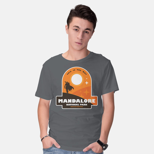 Mandalore National Park-Mens-Basic-Tee-BadBox