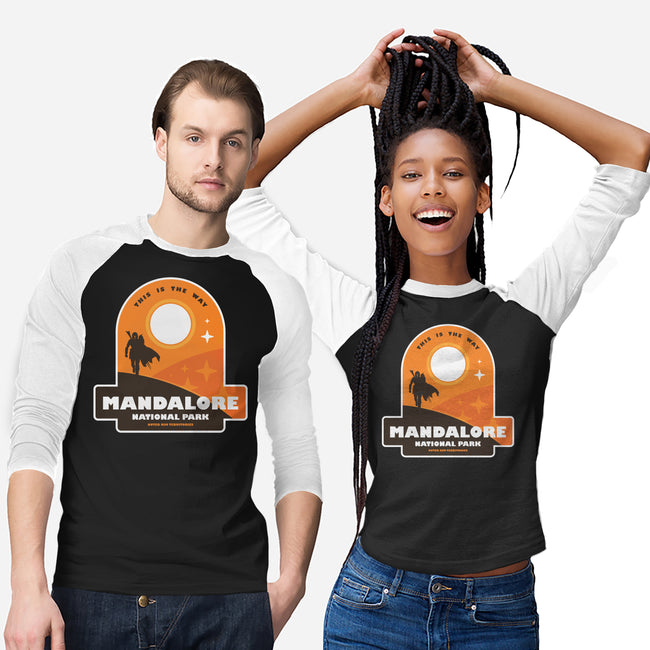 Mandalore National Park-Unisex-Baseball-Tee-BadBox