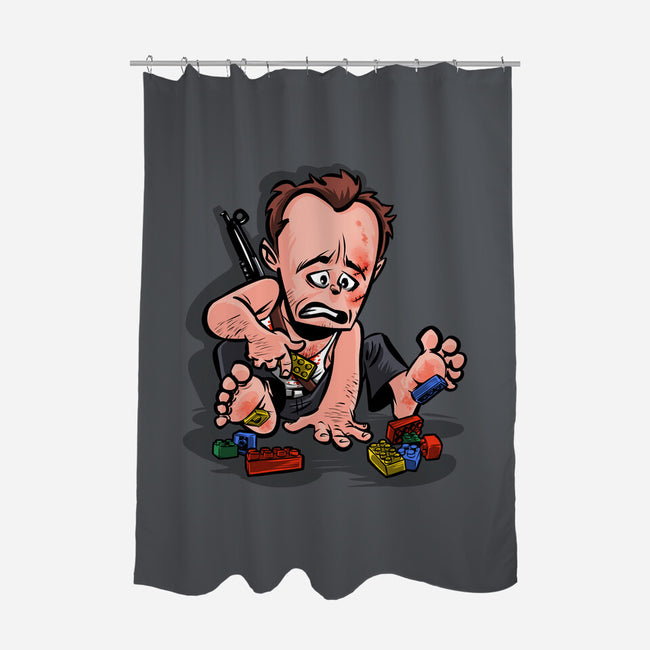 Really Die Hard-None-Polyester-Shower Curtain-zascanauta