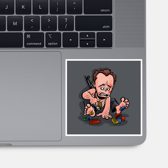 Really Die Hard-None-Glossy-Sticker-zascanauta