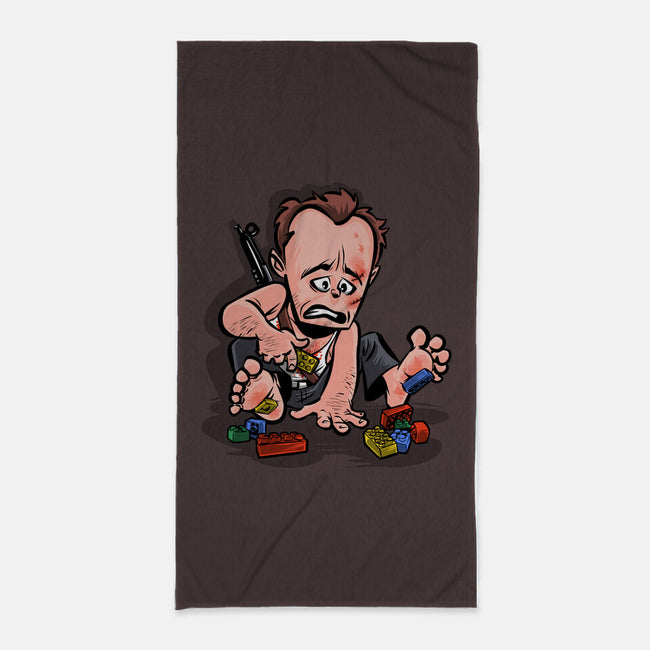 Really Die Hard-None-Beach-Towel-zascanauta