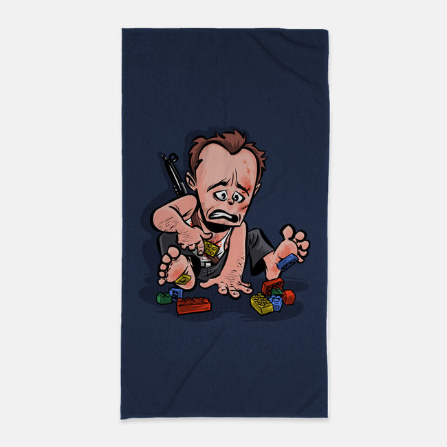 Really Die Hard-None-Beach-Towel-zascanauta