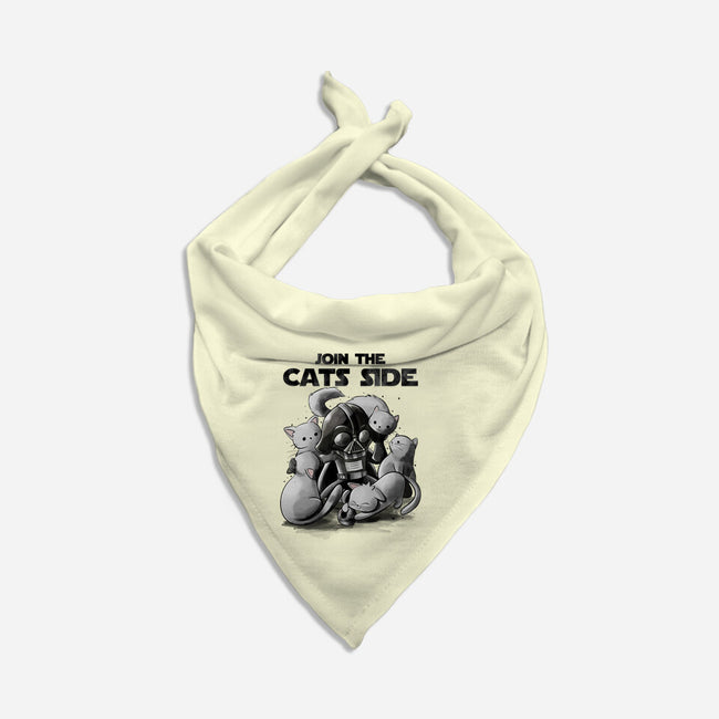 Join The Cats Side-Dog-Bandana-Pet Collar-fanfabio