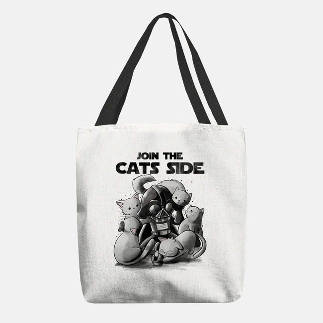 Join The Cats Side-None-Basic Tote-Bag-fanfabio