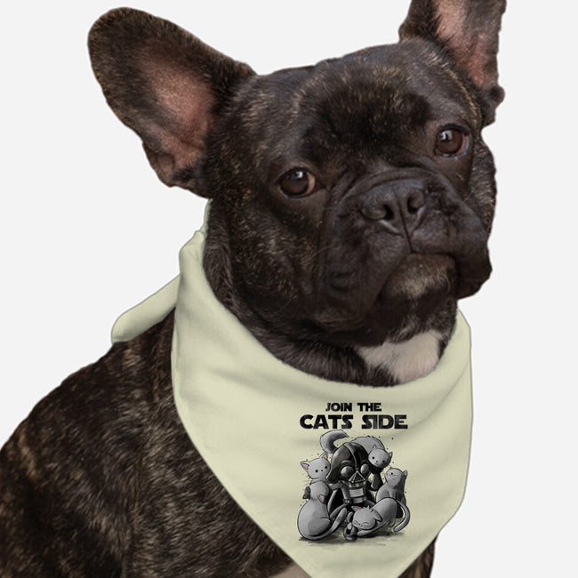 Join The Cats Side-Dog-Bandana-Pet Collar-fanfabio