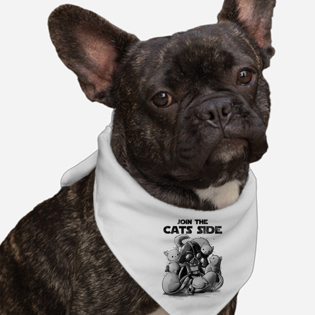 Join The Cats Side-Dog-Bandana-Pet Collar-fanfabio