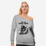 Join The Cats Side-Womens-Off Shoulder-Sweatshirt-fanfabio