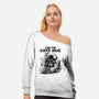 Join The Cats Side-Womens-Off Shoulder-Sweatshirt-fanfabio