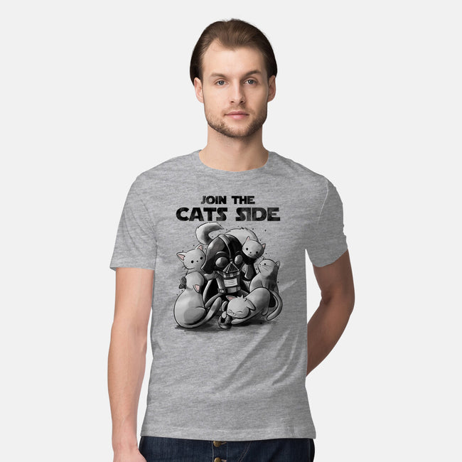 Join The Cats Side-Mens-Premium-Tee-fanfabio