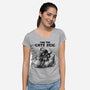 Join The Cats Side-Womens-V-Neck-Tee-fanfabio