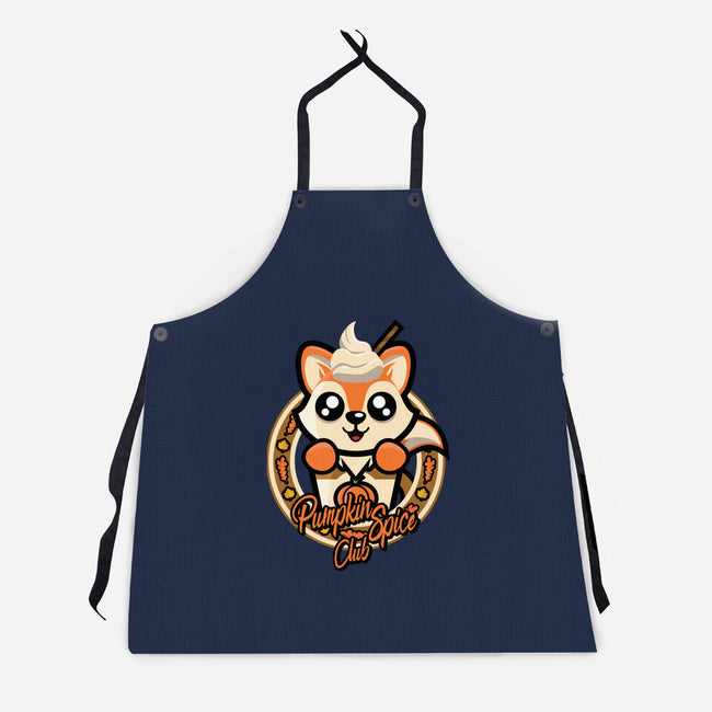 Pumpkin Spice Club-Unisex-Kitchen-Apron-jrberger